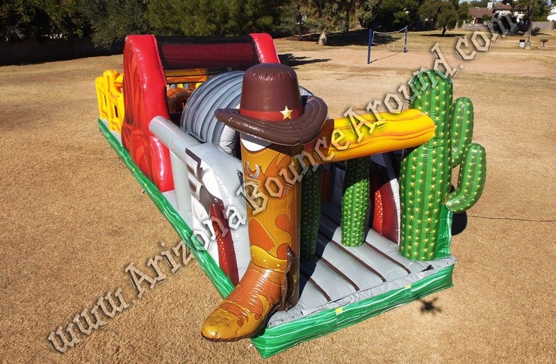 Western themed Inflatable rental companies in Tucson Arizona